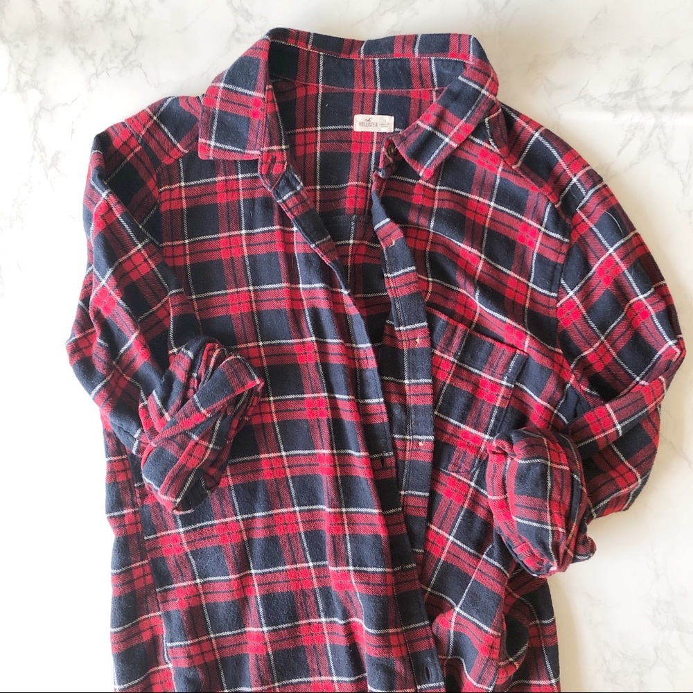 Hollister Flannel Size Small